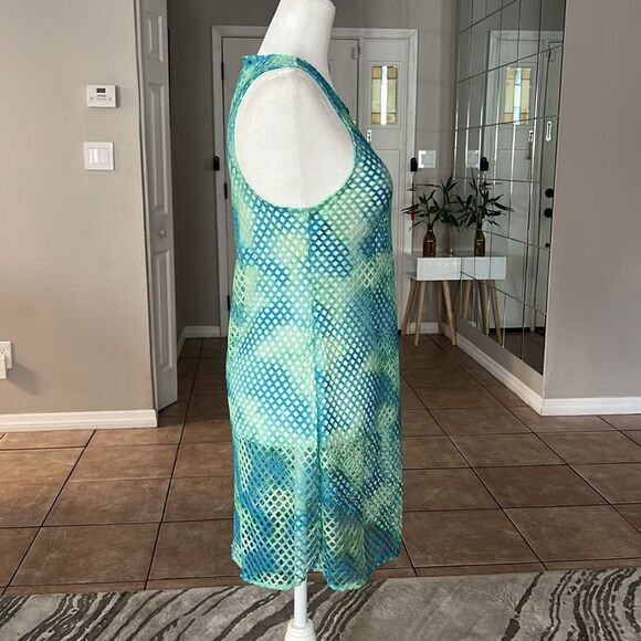 Hurley Women’s Color Wash Mesh Mini Dress Coverup - Picture 3 of 7